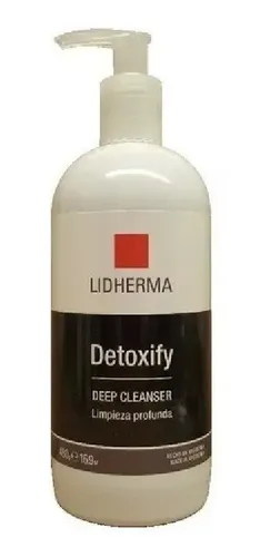 Detoxify Deep Cleanser Gel Jabonoso De Limpieza 480 Lidherma