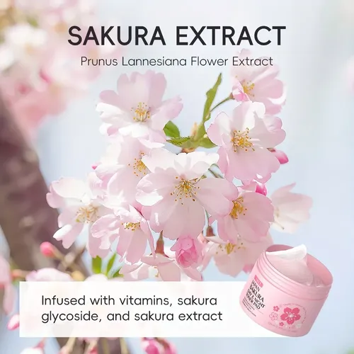 Tónico Facial Sakura, 40uds, 100ml, Limpieza E Hidratación Todo Tipo De Piel