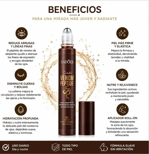 Crema Antiedad Para Ojos Reduce Ojeras Bolsas Y Arrugas