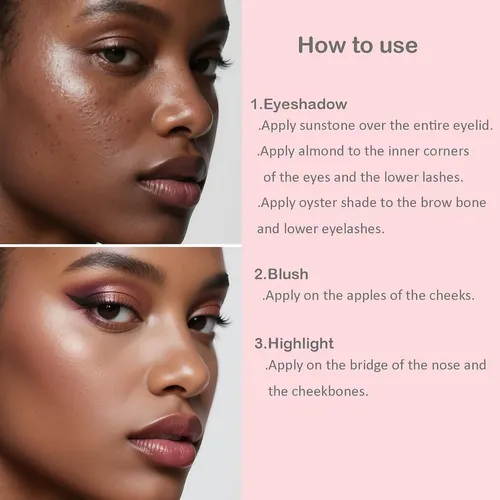 Paleta De Maquillaje 7 Colores Baked – 3 Sombras Neutras +