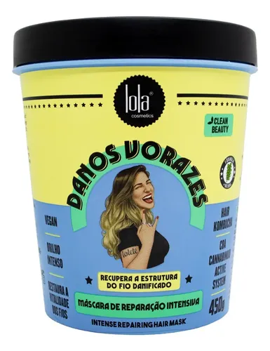 Lola Cosmeticos Mascara Reparadora Intensiva Daños voraces 450g
