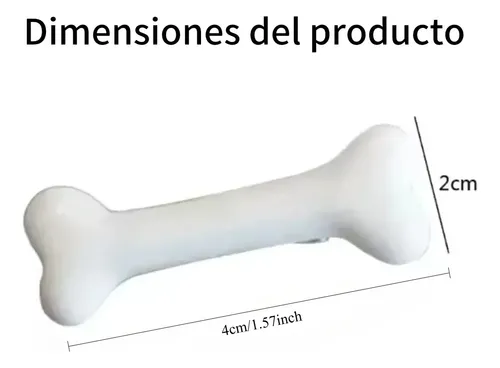 4 Pinza Forma De Hueso Pasador Broche Accesorio Para Mujer