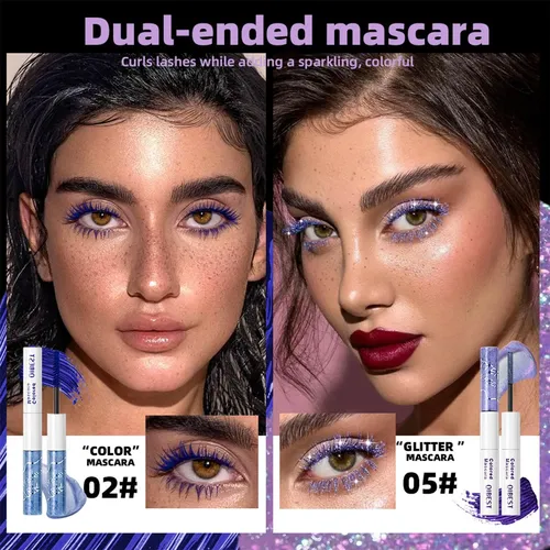 Set De 4 Máscaras Pakivs De Doble Punta, Con Acabado De Purp