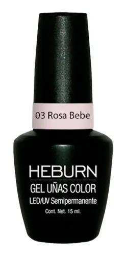 Heburn Semipermanent Uv Led 15 Ml – Colores Clásicos