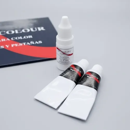 Kit Lash Color Tintura Pestañas Y Cejas