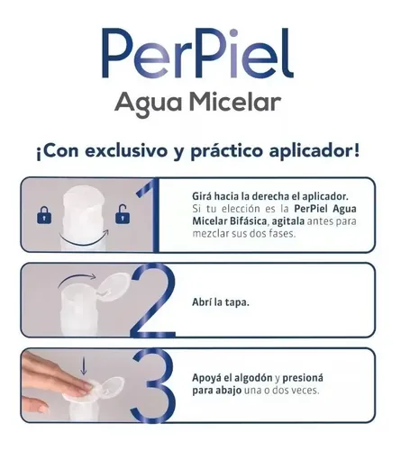 Perpiel Agua Micelar Monofasica Sin Fragancia X 200 Ml