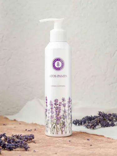 Crema Corporal Hidratante Atos Pampa con Lavanda de 200 mL