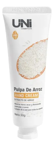 Crema Para Manos De Arroz Hidratante Previene Sequedad Fragancia