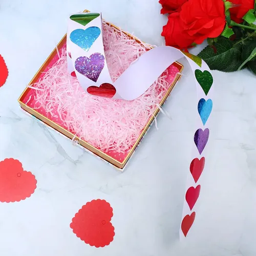 3 Paquete De 2-4 500x Pegatinas De Amor Etiquetas 3 Piezas