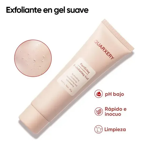 .2pcs,q~ry Gel Exfoliante Suave Para Una Limpieza Profunda