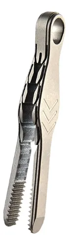 Titanium Aleación De Aleación Ceja Ceja Tweeze 58 Mm