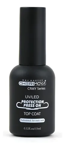 Top Coat Protection Press On Cherimoya 15ml Uñas Esculpidas