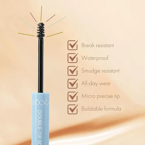 Lápiz De Cejas De 4 Puntas Con Cepillo Spoolie