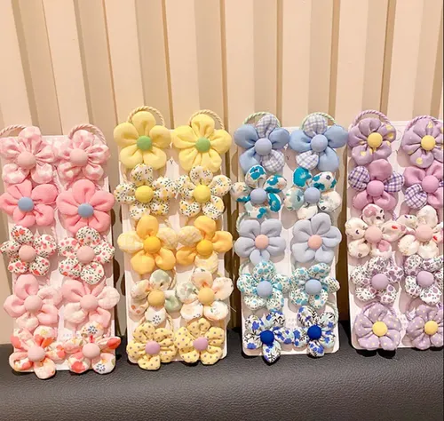 Ml.. 60 Piezas Ligas For Cabello Con Moños For Niñas L