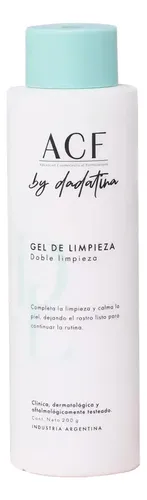 Acf Dadatina Gel Limpieza Doble Facial Vegano 200g 6c
