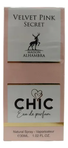 Perfume Maison Alhambra Chik Velvet Pink Secret Edp 30ml