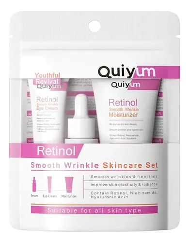 Set De Cuidado De La Piel Hidratante Antiarrugas Con Retinol