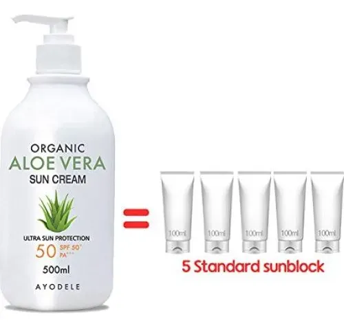 Protector Solar Facial Y Corporal Aloe Vera Spf50+ Pa+++