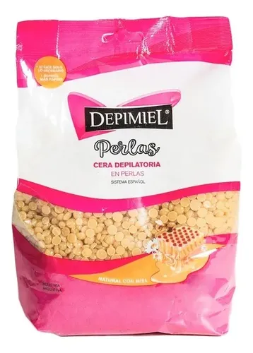 Cera Depilatoria Perlas Depimiel 800 Gr Natural Miel
