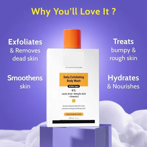 Vitamin E And Lactic Acid) | Paraben & Sls Free | Gentle