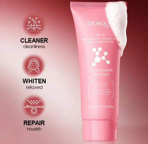 Jabon Hidratante Nicotinamide Bioaqua Momento De Aplicación Día/noche Tipo De Piel