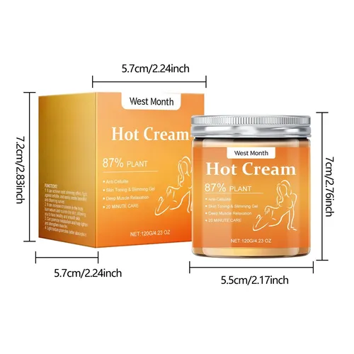 Crema Corporal Para Hidratar, Masajear, Reafirmar Y Adelgali