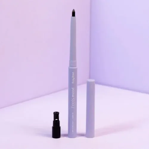 Delineador Retractil Para Ojos Negro Feels Mood Ruby Rose Efecto Mate
