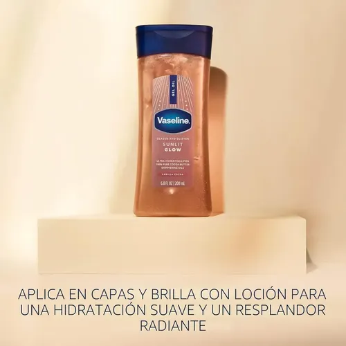 Vaseline Aceite Corporal Kit X3 Golde Sunlit Cocoa Radiant