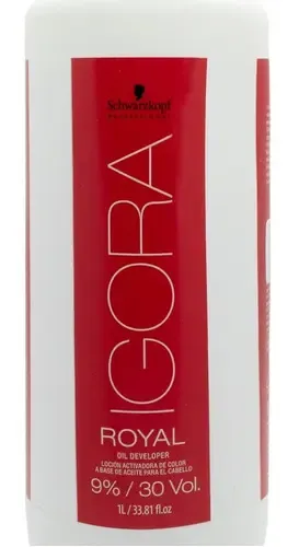 Oxidante Igora Royal Schwarzkopf 30 vol 1litro