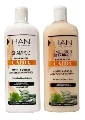 Shampoo Y Acondicionador Han Prevención Caída Full