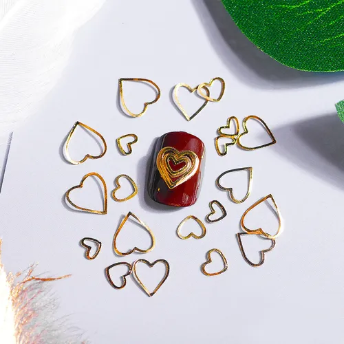 Pegatinas De Metal Para Decoración De Uñas, Manicura, 500 Un