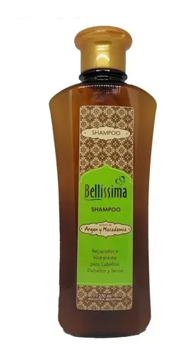 Shampoo Con Aceite De Argan Y Macadamia Bellissima X 270 Ml