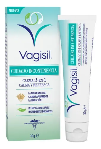 Vagisil Crema Cuidado Incontinencia Calma Y Refresca 30g