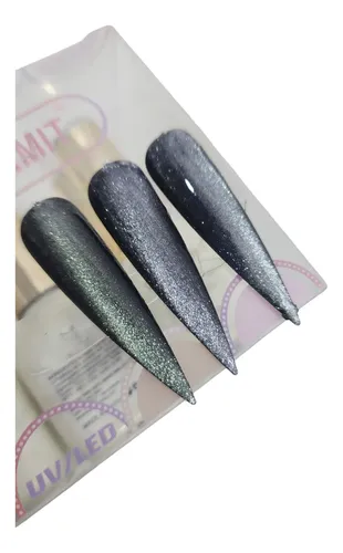 Charm Limit Reflectivos X 3 – Plata, Violeta Y Negro Uv Led