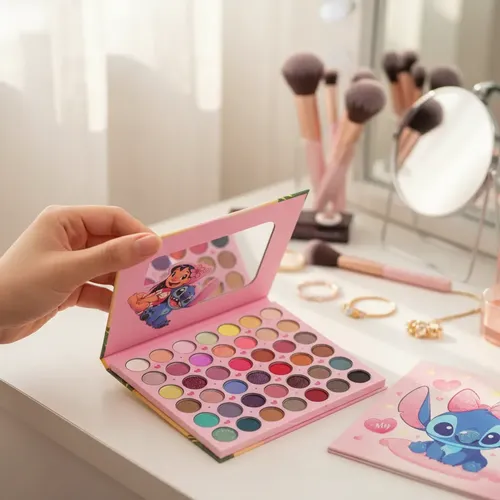 Combo X 3 Paletas Sombras Stitch Kit Maquillaje
