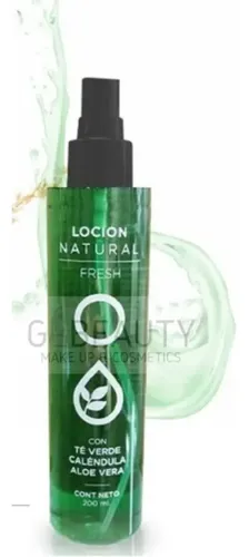 Loción Natural Fresh Descongestiva Calmante X 200 Icono Tipo de piel Todo tipo