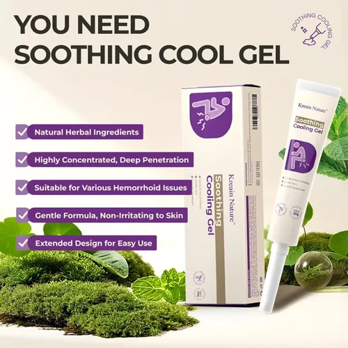 Cjw Mkvf  Crema Calmante Y Refrescante Para Hemorroides, Cc