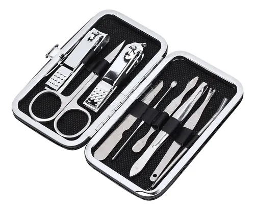 Cortaúñas Ear Pick De Acero Inoxidable, 9 Unidades &ae