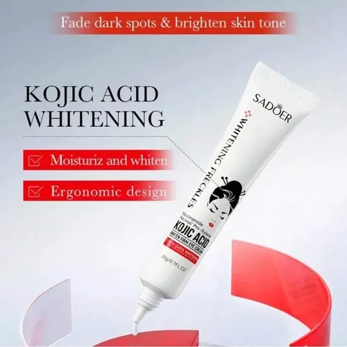 Crema Contorno De Ojos Sadoer Con Ácido Kójico Y Retinol Todo Tipo De Piel Día/noche