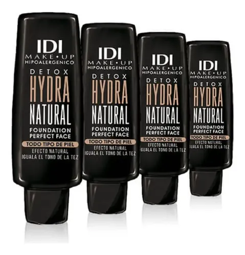 Base De Maquillaje Fluida Detox Hydra Natural Idi