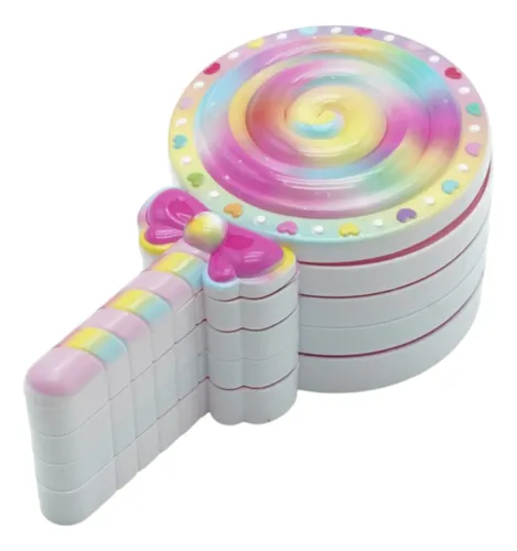 Set De Maquillaje Infantil Paletas Arcoiris Tiny 3358