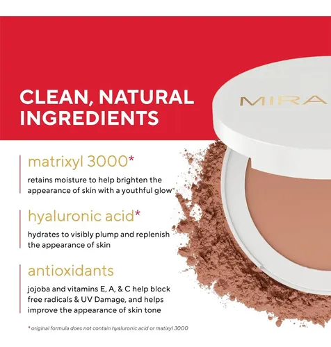 Base En Polvo Prensada Mirabella Invincible Porcelana P2 59g