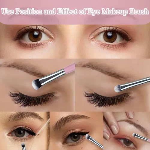 7pcs Eye Makeup Brush Set,portable Eye Brushes,professional