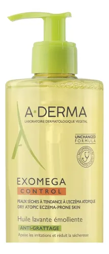 Aderma Exomega Control Aceite Limpiador Emoliente 500ml