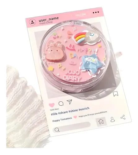 Base Cushion Coreana Colorida Humectante Apto Para Niños 22 Natural Colours