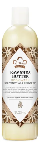 Gel De Baño Nubian Heritage, Manteca De Karité Cruda, 385 Ml