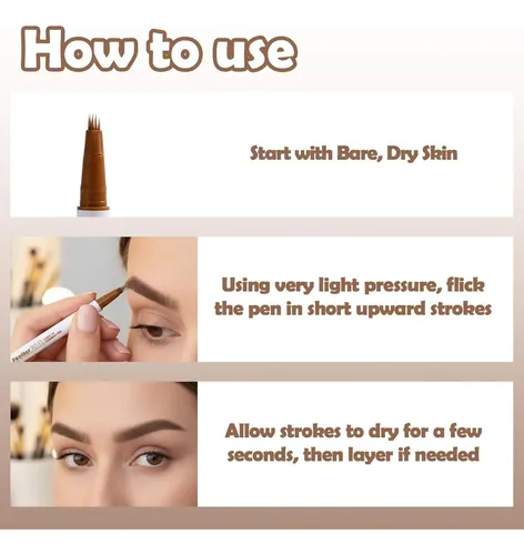 Perfume/brow Pen Oz Lab Medium Brown