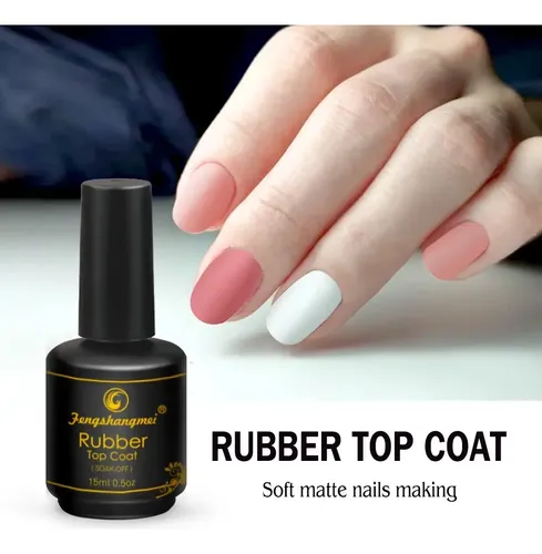 Esmalte Semipermanente Rubber Top Coat 15ml