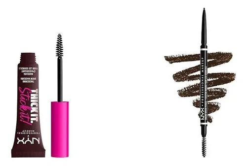 Set De Cejas En Gel Y Lápiz Micro Nyx Espresso