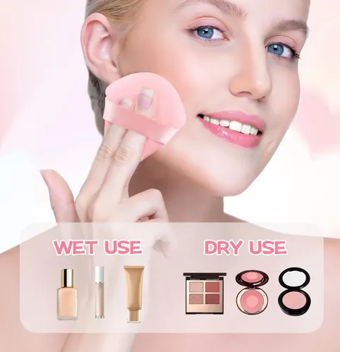 8pcs Mujer Esponja Triangular Suave Maquillaje Facial